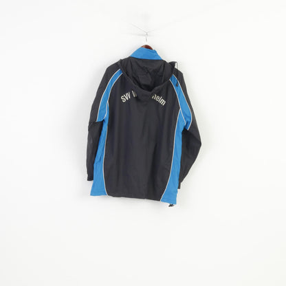 Betandwin.De Men M Lightweight Jacket Black Full Zipper Sportswear SVV Weigenheim  Hooded Vintage Outwear  Top