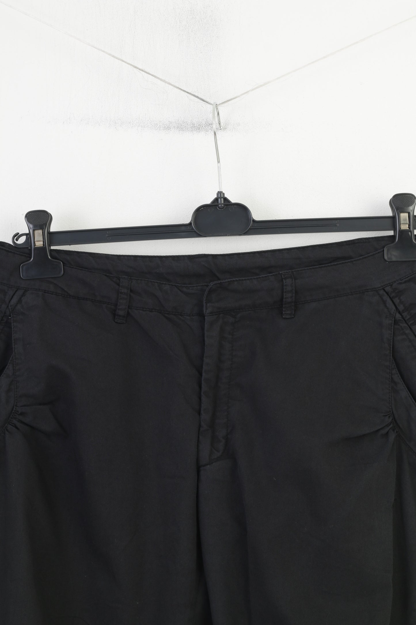 Nike Women 12 40 Shorts Black Fit Dry Studio Fit Trousers Training Outwear Sportswear Pants