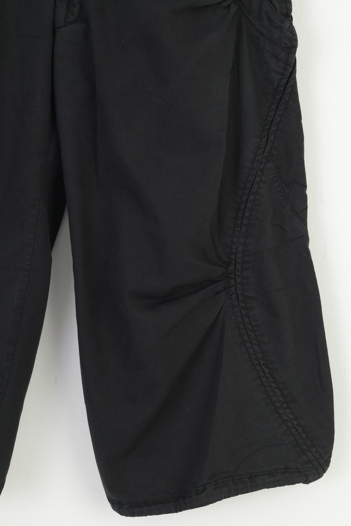 Nike Women 12 40 Shorts Black Fit Dry Studio Fit Trousers Training Outwear Sportswear Pants