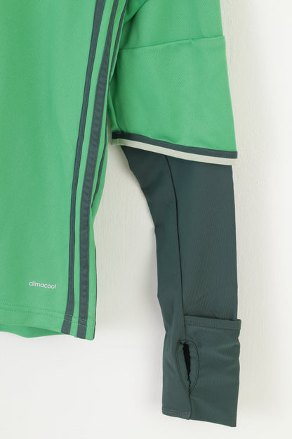 Adidas Men S Shirt Football Club Green Long Sleeve Euro 2016 France Top