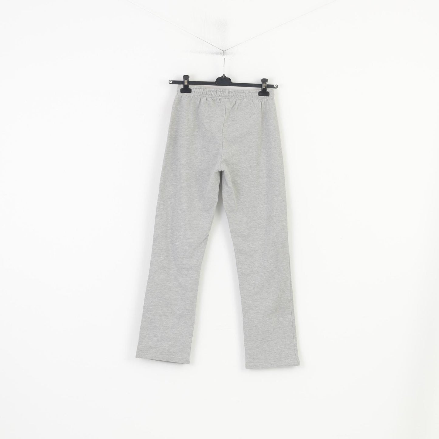 Kappa Women M Sweatpants Gray Cotton Activewear Training Pants