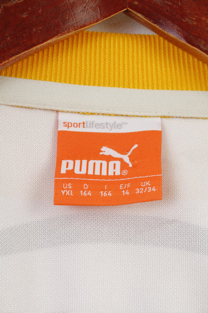 Puma Castleford Tigers Boys 164 14 Age Shirt Sportswear GMB Union Yellow Top