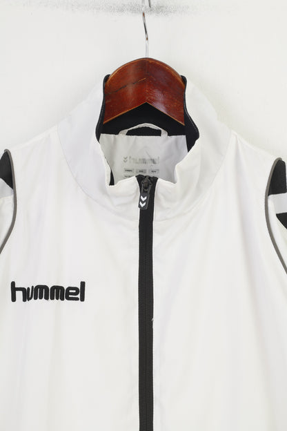 Hummel  Boys  16 Age 170 Jacket White Zip Up FSG Ostseekuste Teichmann  Light Vintage  #10 Top