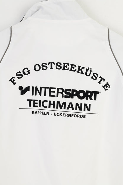 Hummel  Boys  16 Age 170 Jacket White Zip Up FSG Ostseekuste Teichmann  Light Vintage  #10 Top