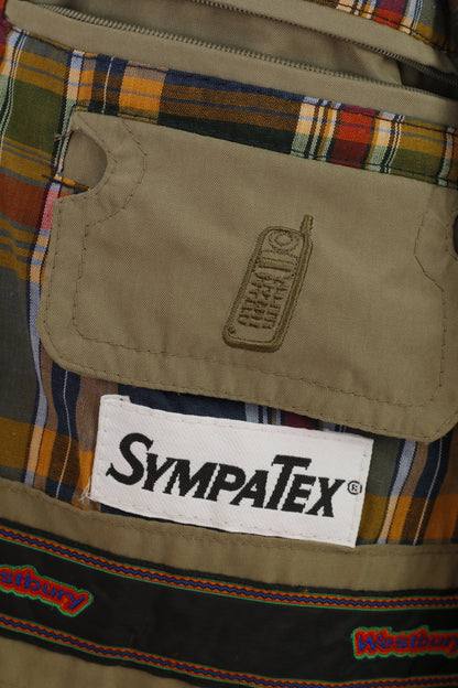 Westbury C&A Men S 38 Long Jacket Sympatex Full Zipper Khaki Vintage Padded Top