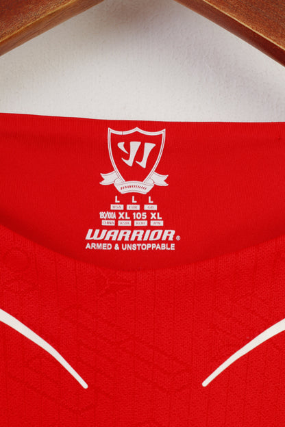 Warrior L.F.C Men L Shirt Football Club Red Sport Standard Chartered Crew Neck Short Sleeve Top