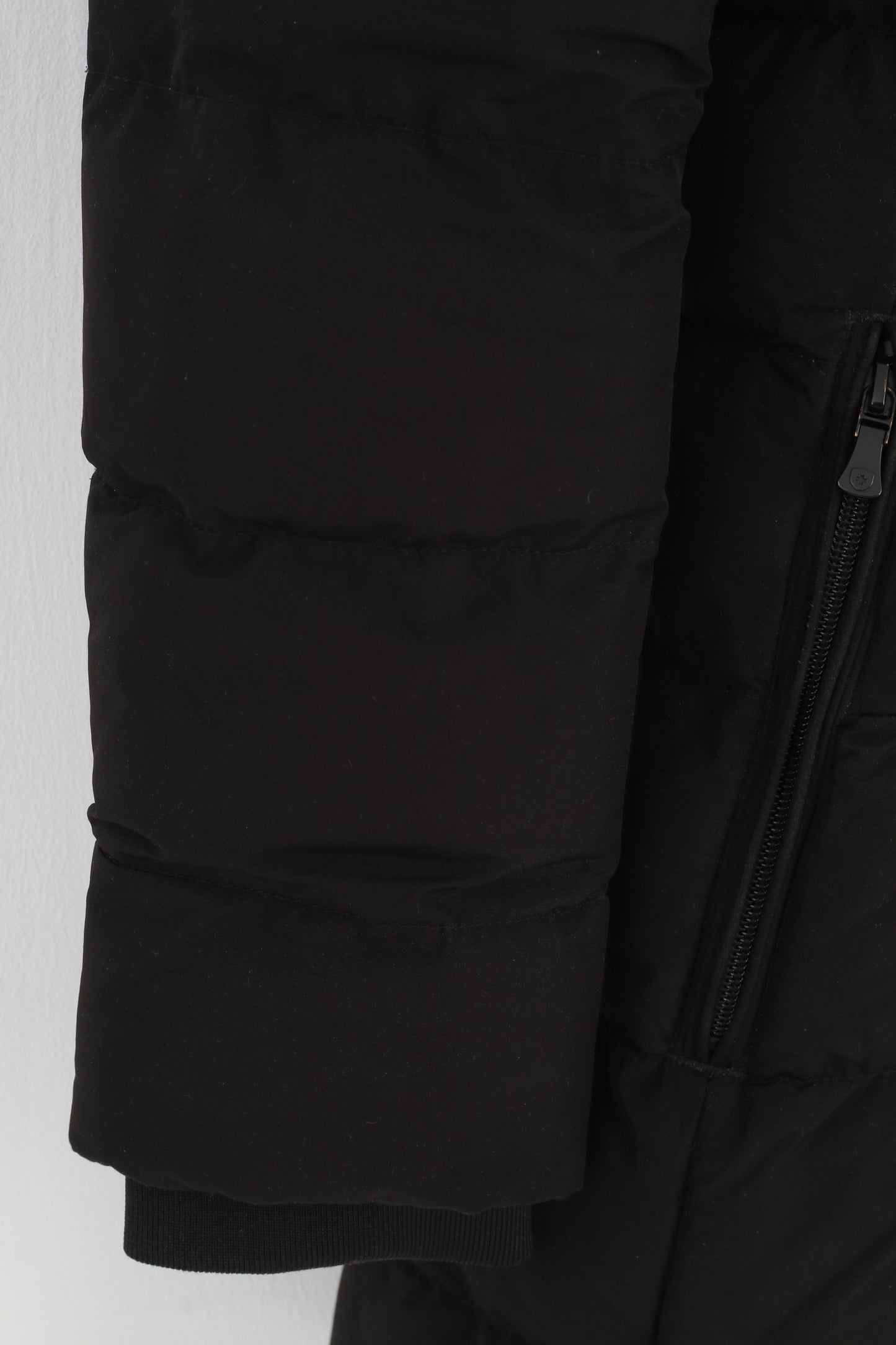 Wellensteyn Woman M Jacket Black Padded Full Zipper Hood Belvedere Long Winter Top