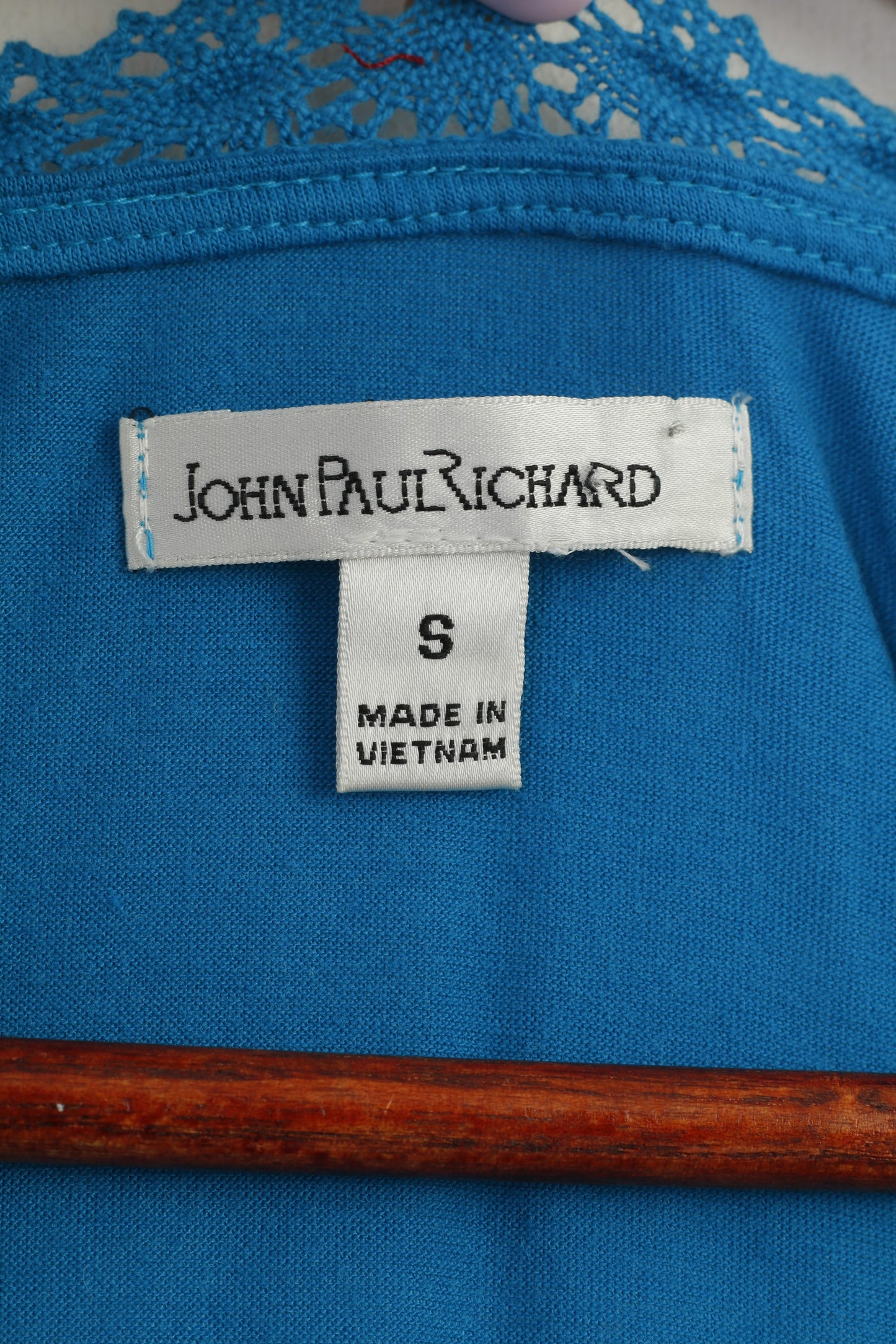 John Paul Richard Women S Dress Sea Turquoise Summer Sundress V Neck Short Sleeve Midi