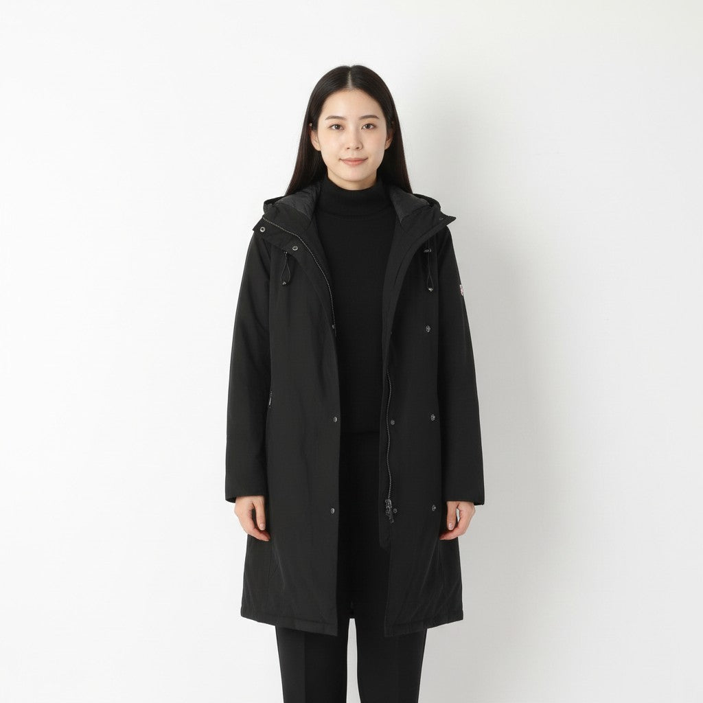 Wellensteyn Women XS Coat Black La Opera Windproof Snap Spring