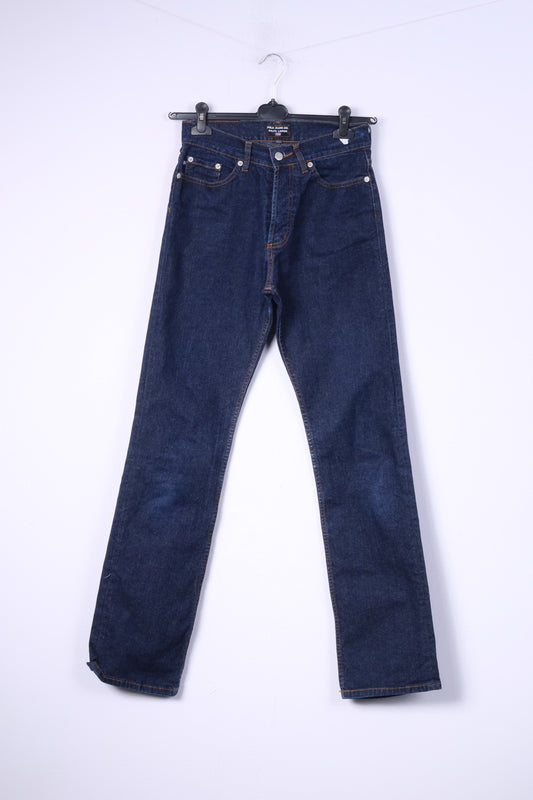 Polo Jeans Co.Ralph Lauren Womens W6 L33 Trousers Denim Navy Cotton