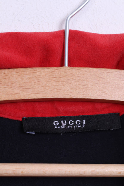 Gucci Womens XL Polo Shirt Navy Cotton Sport Italy - RetrospectClothes