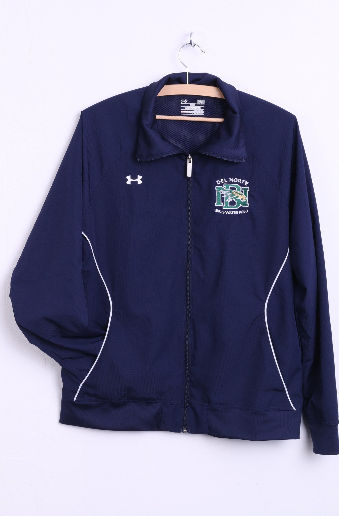 Under Armour Womens L Jacket Del Norte Girls Water Polo Navy