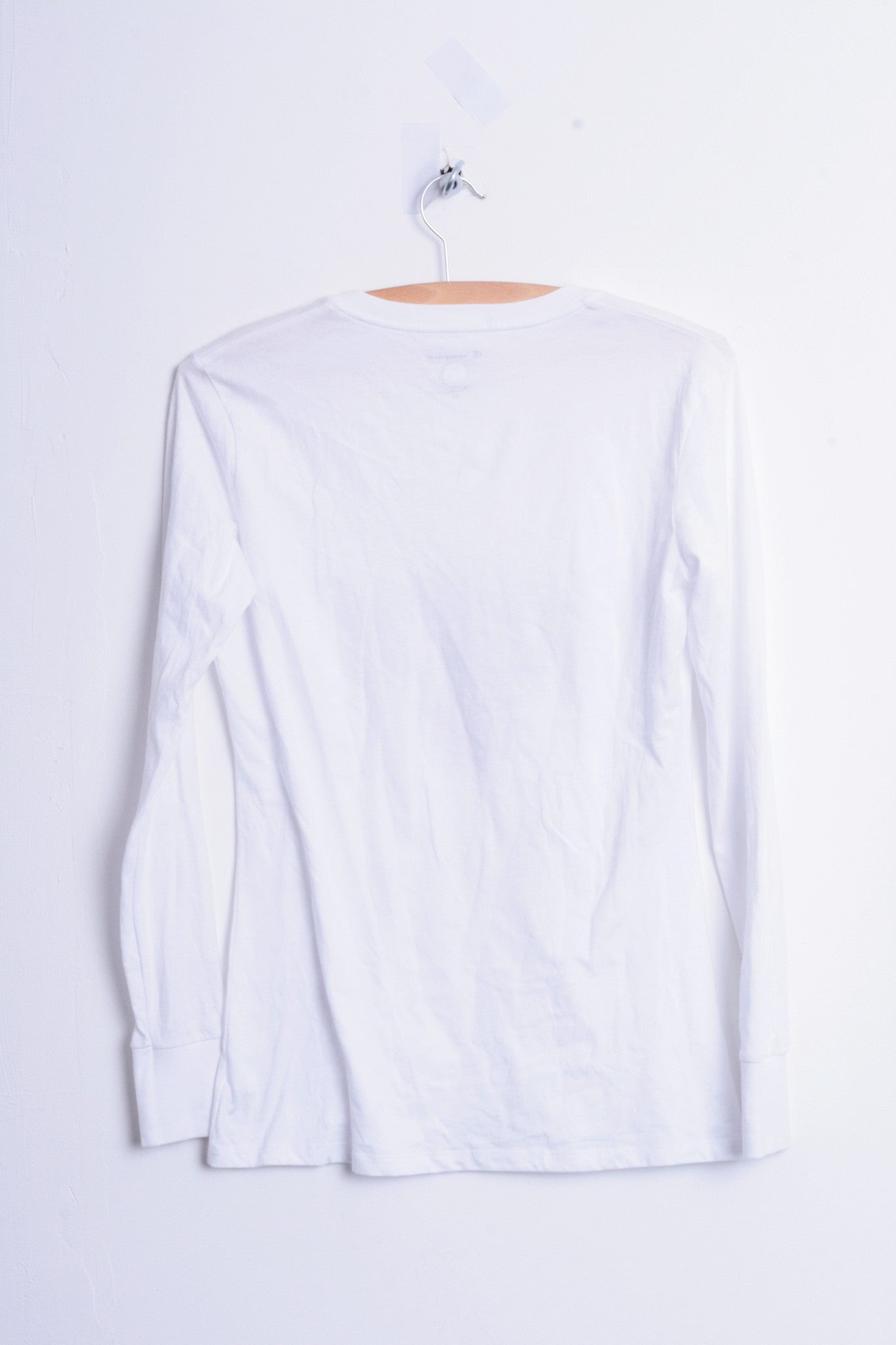 Champion St. Lawrence Saints Womens XS Shirt Blouse V Neck White Cotton - RetrospectClothes