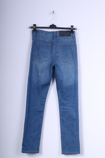 Cheap Monday Womens W27 L32  Trousers Blue Jeans Denim Slim Fit Pants