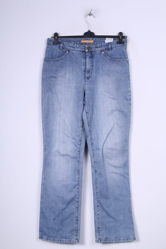 Mac Jeans Denim Womens 42 32 Trousers Melanie Jeans Denim Cotton High Waist