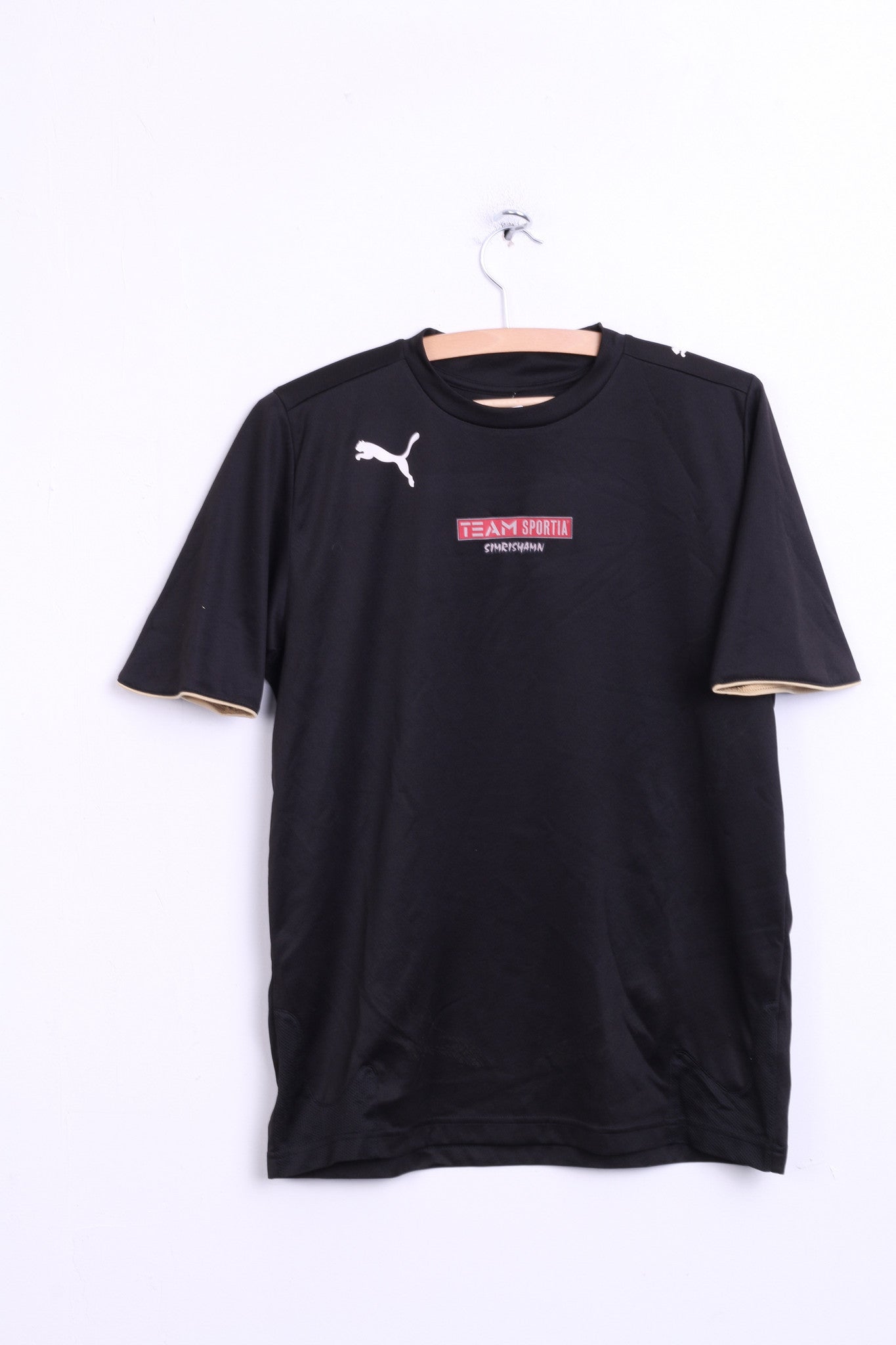 Puma Maillot M Homme Noir Team Sportia SIMRISHAMN Football Club Retrospect Clothes