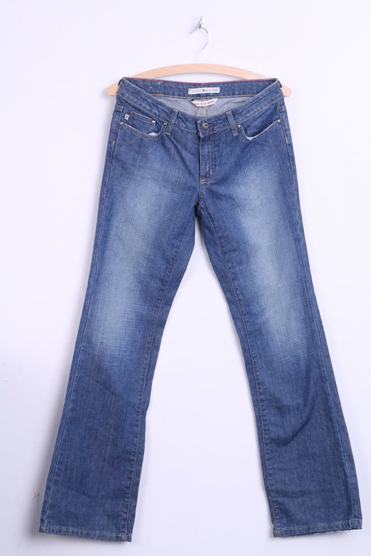 Tommy Hilfiger Womens 2R Jeans Trousers Low Rise Boot Cotton - RetrospectClothes