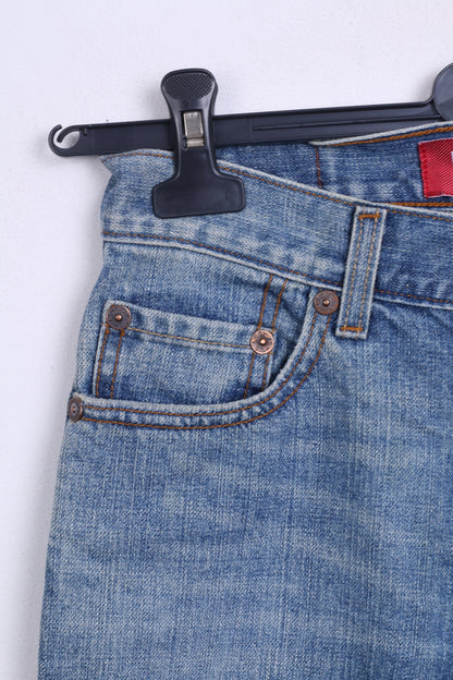 Levis 527 Womens Trousers L26 W26.5 Denim Jeans Cotton Regular Boot Cut - RetrospectClothes