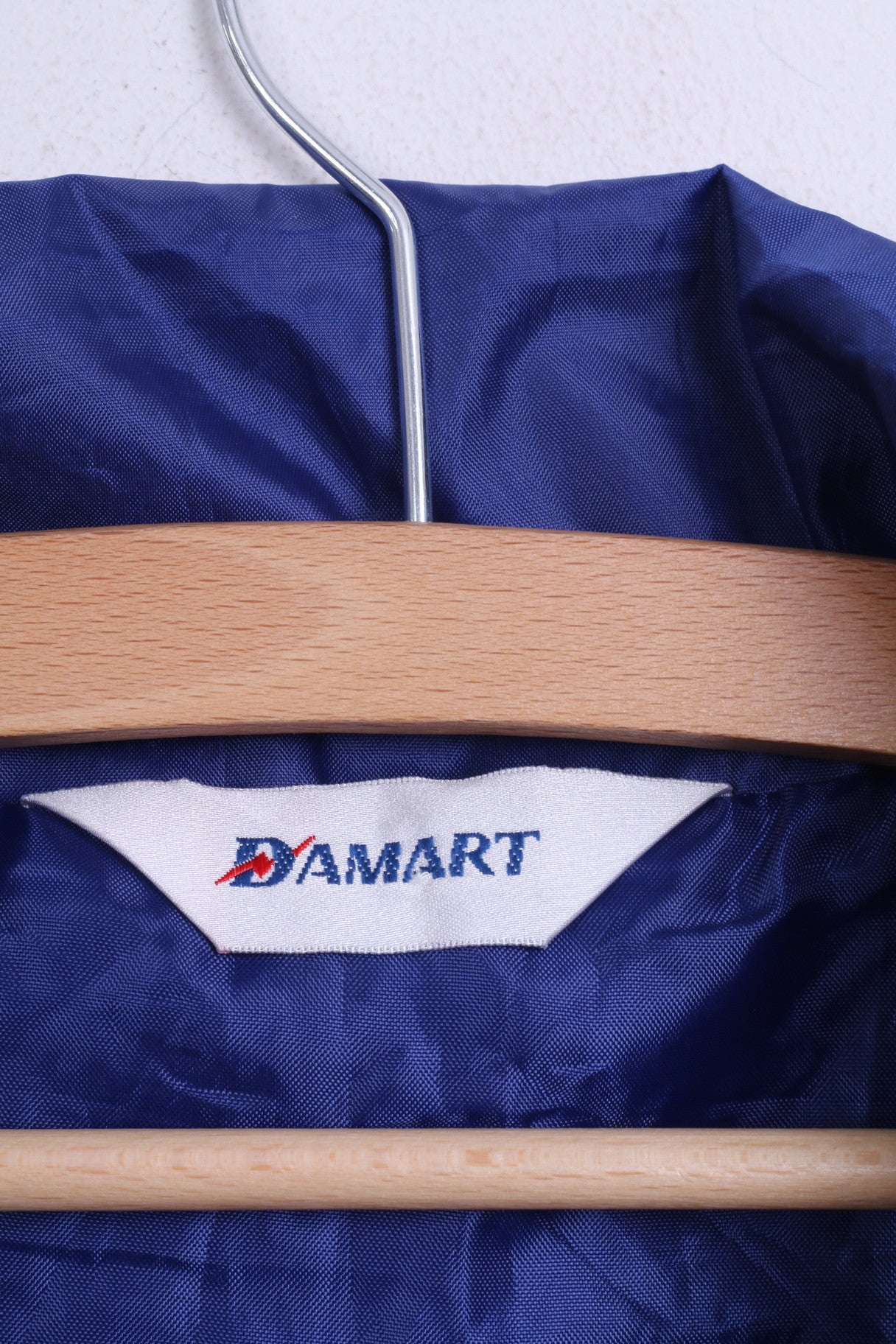 DAMART Womens S Light Jacket Parka Navy Sport Hood - RetrospectClothes