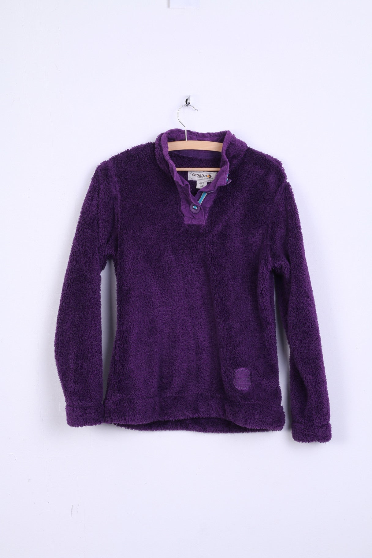 Sweat Polaire Femme Regatta, Violet, Taille 14, Zip 1/4, Pour Randonnée