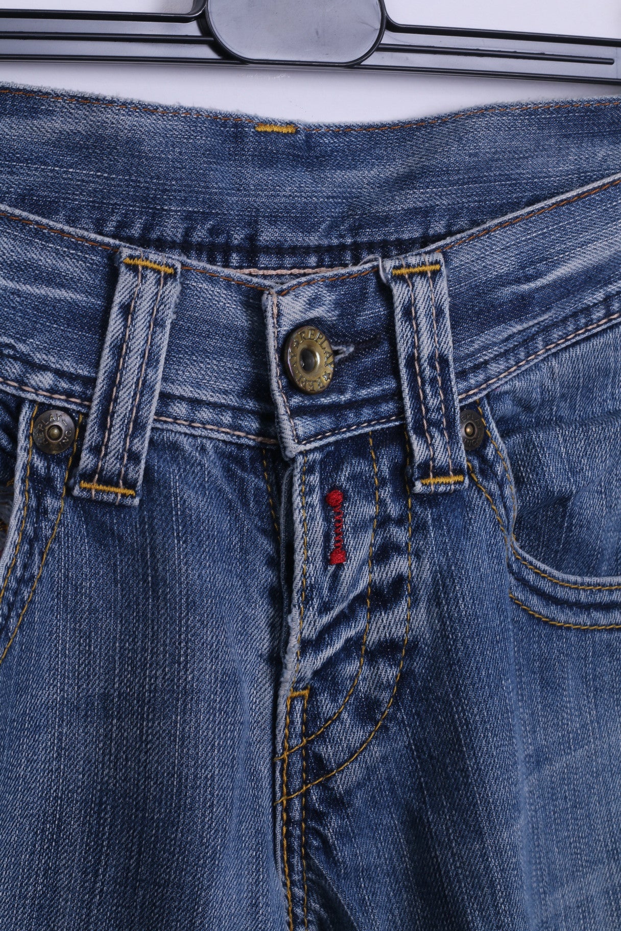 Replay Womens W31 L34 Trousers Denim Jeans Cotton Bootcut