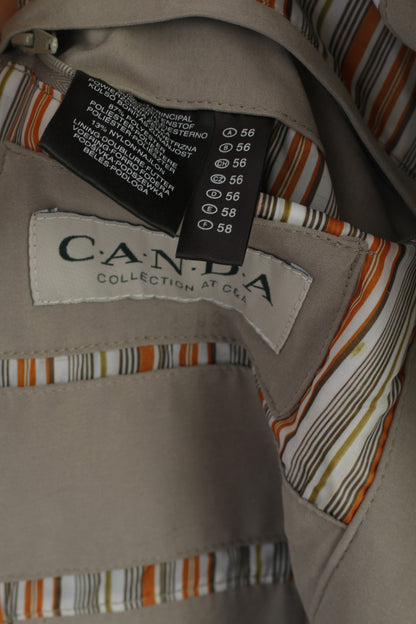Canada by C&A Men 56 XL Vest Gray Classic Micro Pockets Hunting Fishing Bodywarmer