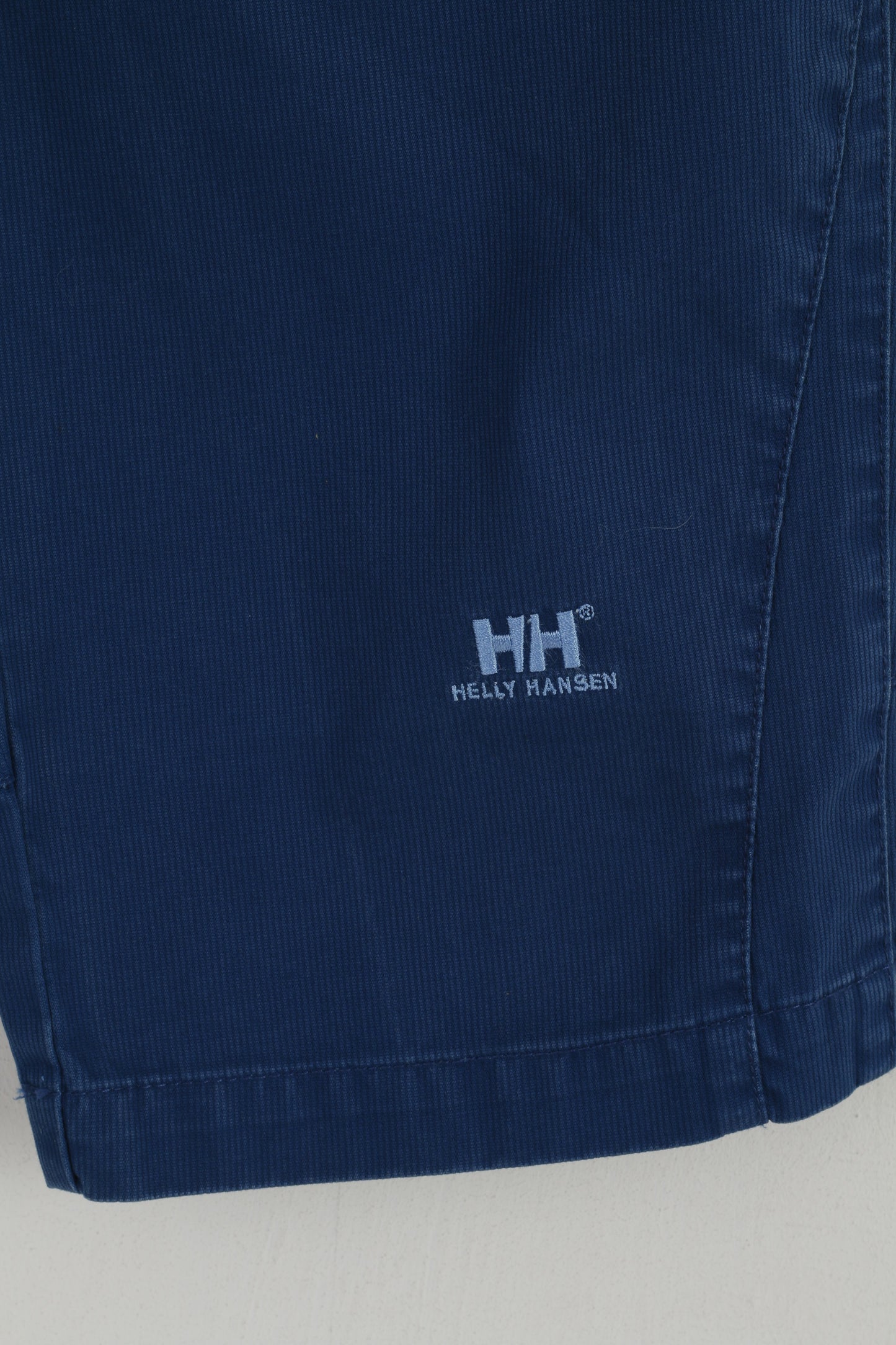 Helly Hansen Women S Shorts Navy Cotton Emroidered Capri Bermuda