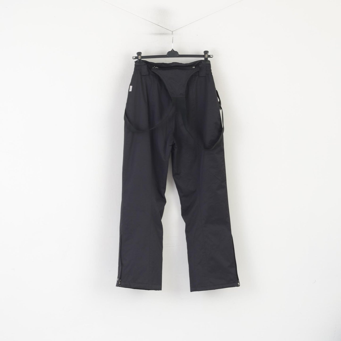 New Etirel Women 18 XL Ski Trousers Black  Dry Plus Nylon Salopette Snow Pants