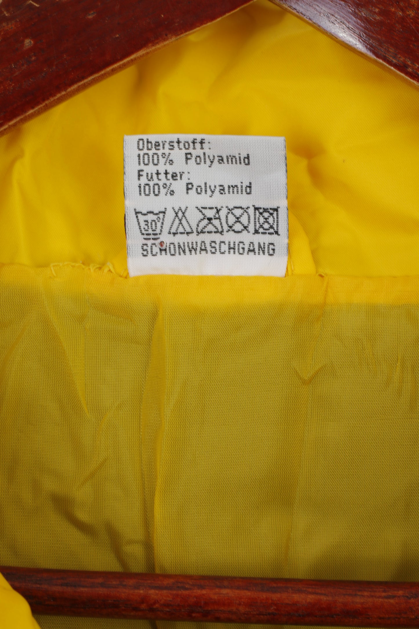 Formicula Boys 164 Jacket Blue Yellow Nylon Waterproof Hooded Reflective Top