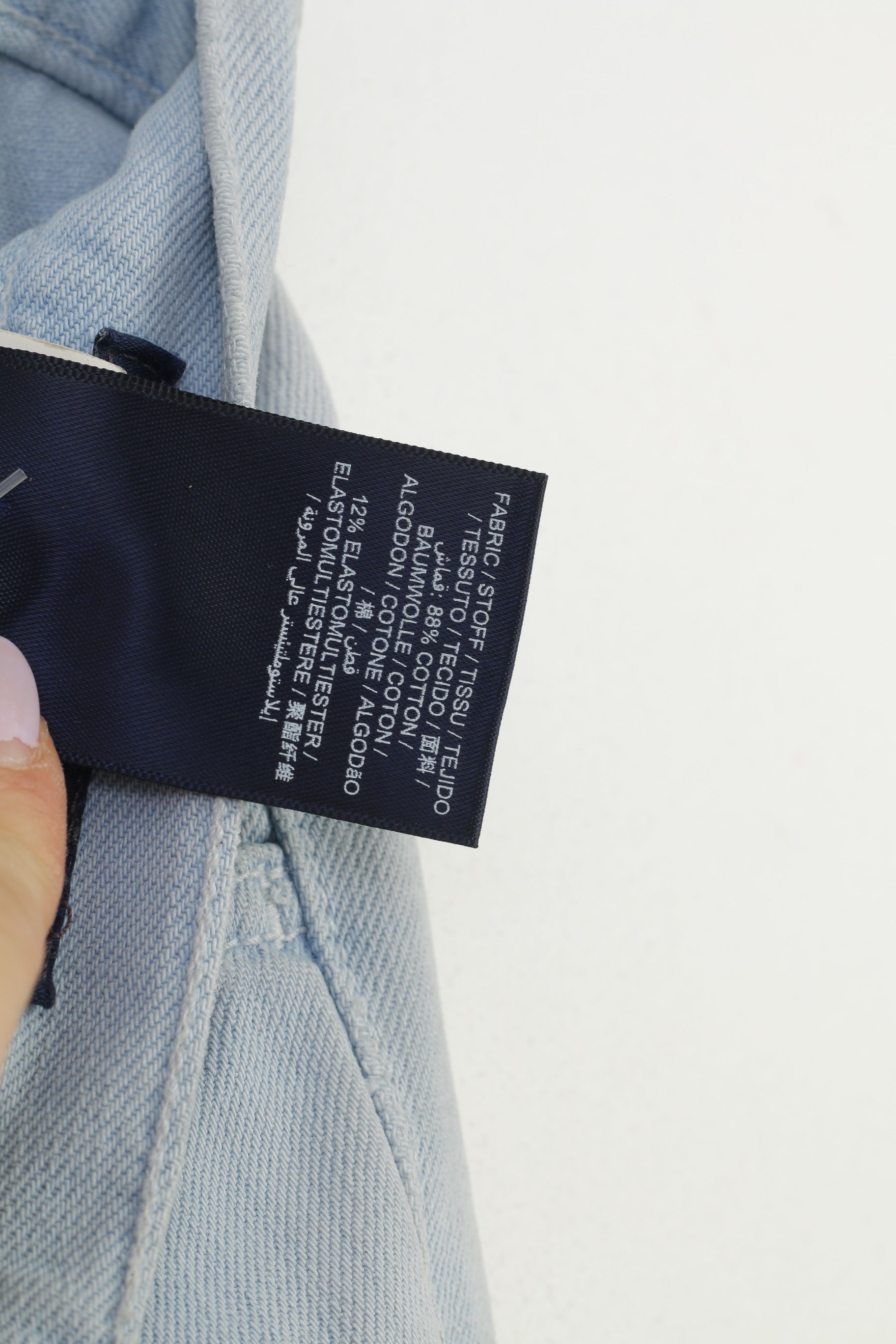 Gant Homme 31 Pantalon Taille Basse Coupe Regular Jambe Droite Jeans Coton Bleu Clair Pantalon Vintage