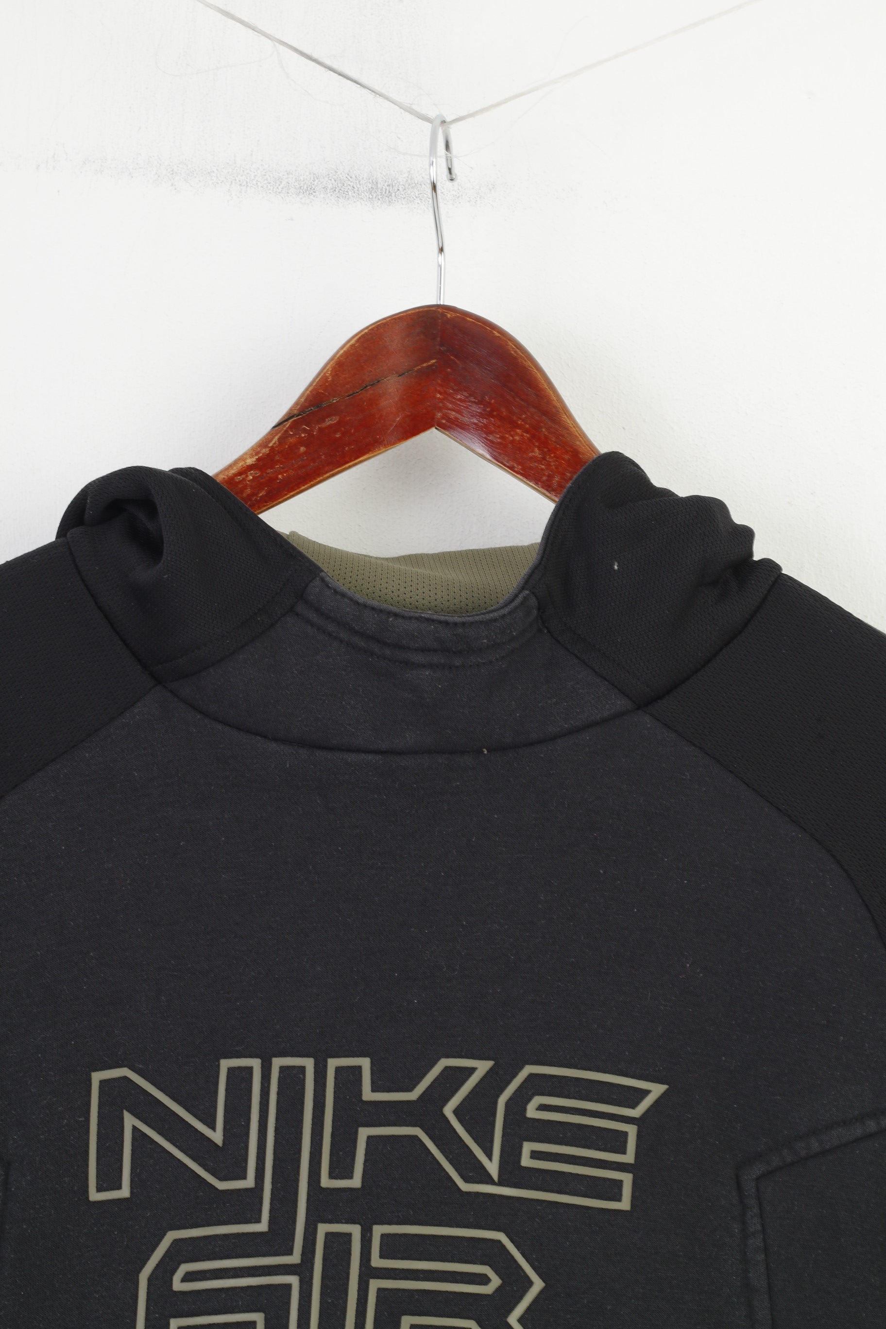 black nike hoodie xl