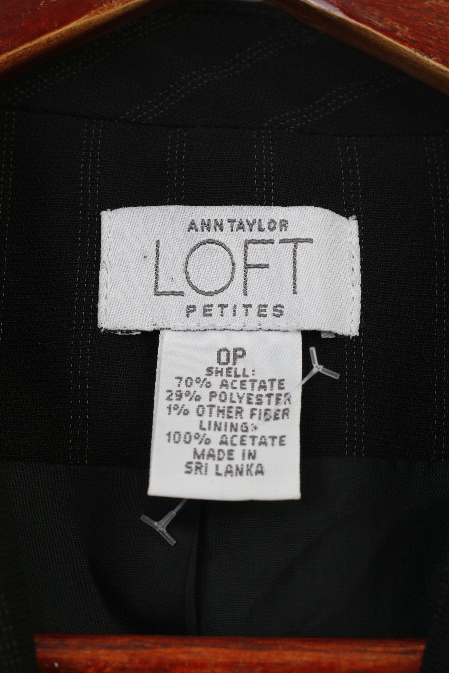 Ann Taylor Women S Blazer  Striped  Single Breasted Petites Loft Jacket