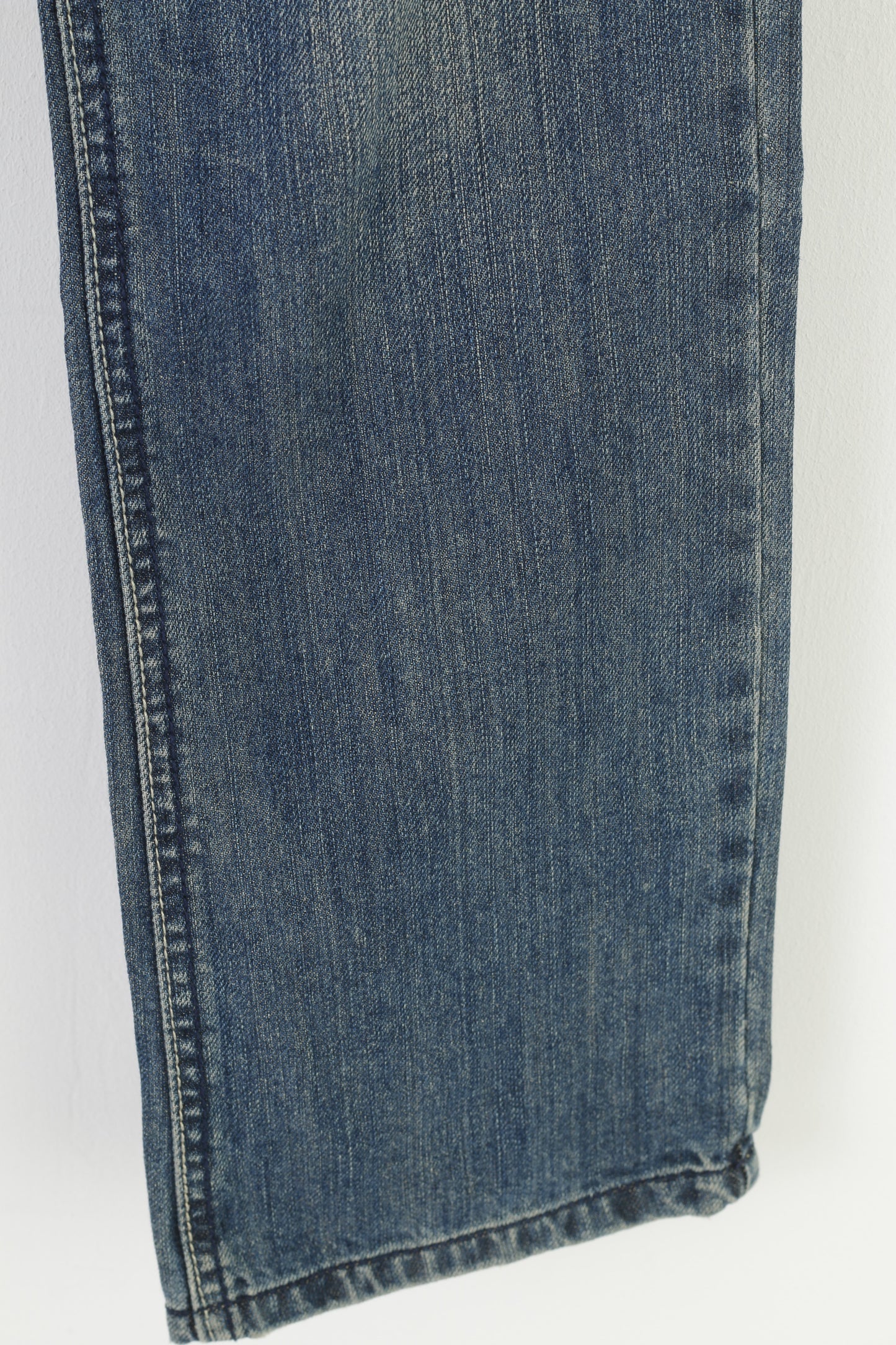 Pantaloni da donna Trinity M Pantaloni jeans blu chiaro in denim di cotone