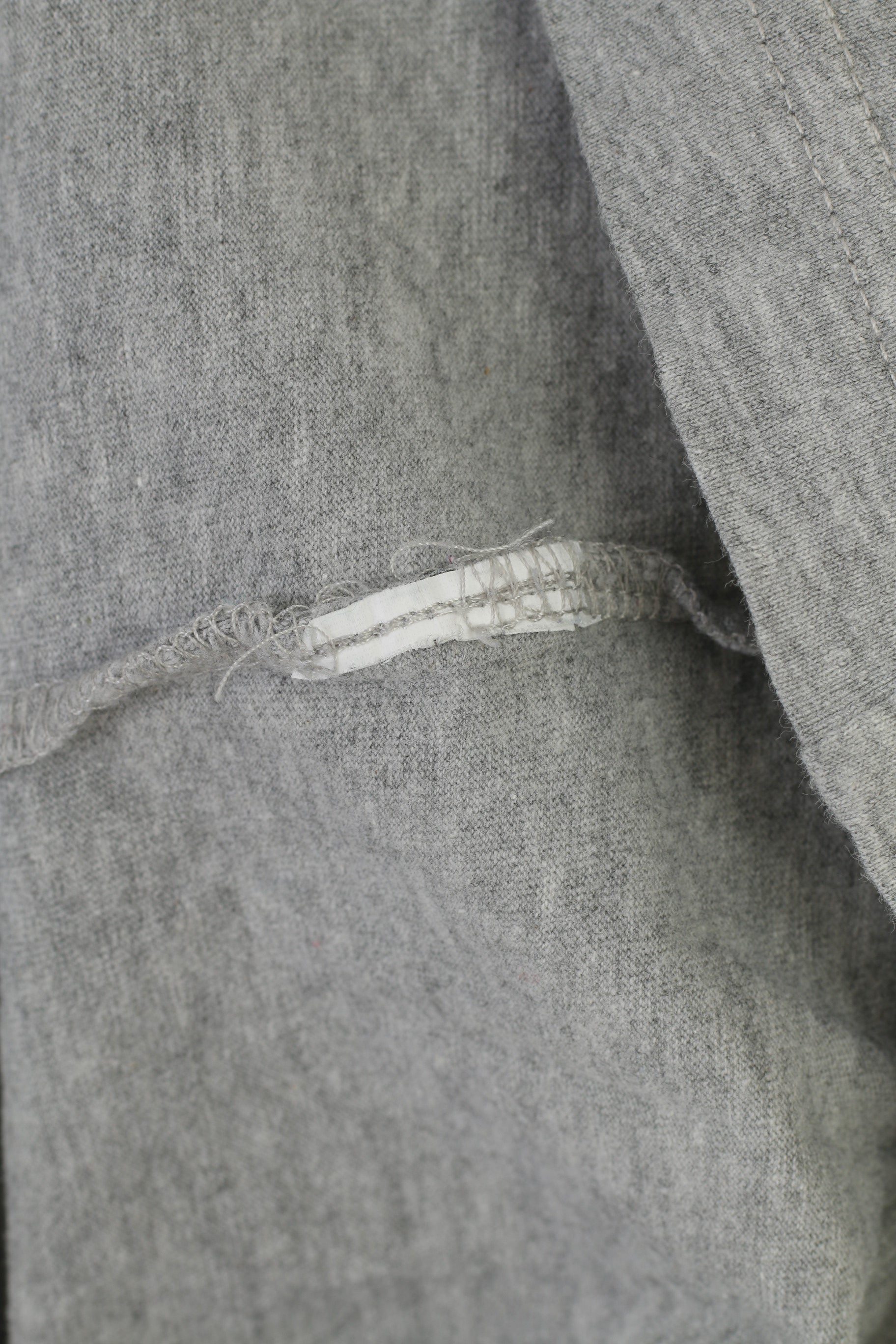 Penguin Men M S T- Shirt Grey Cotton Graphic Penguin Island Crew Neck Top