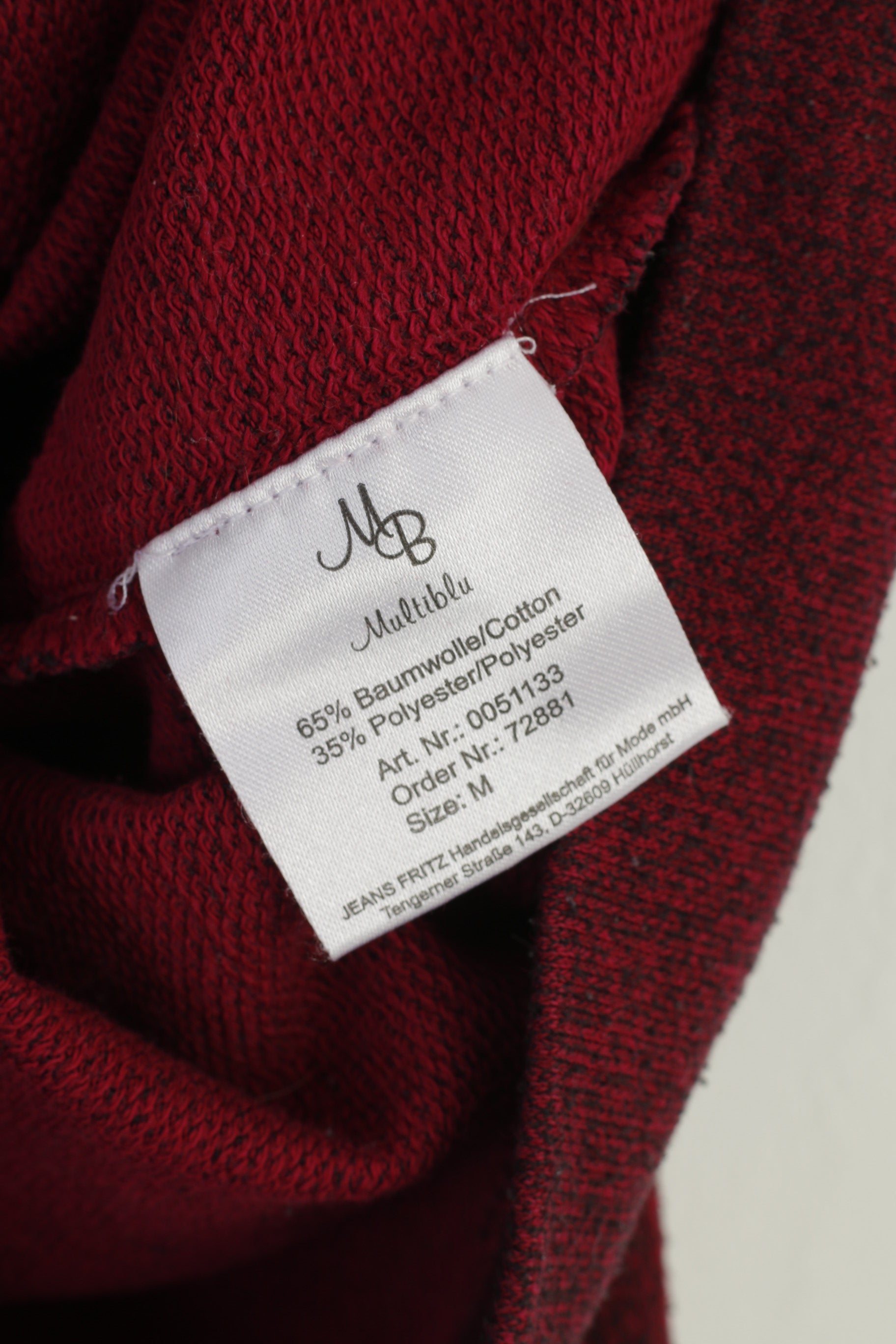 Multiblu Women M Jumper Purple Sweatshirt  Crew Neck Cotton Graphic Vintage Long Sleeve Top