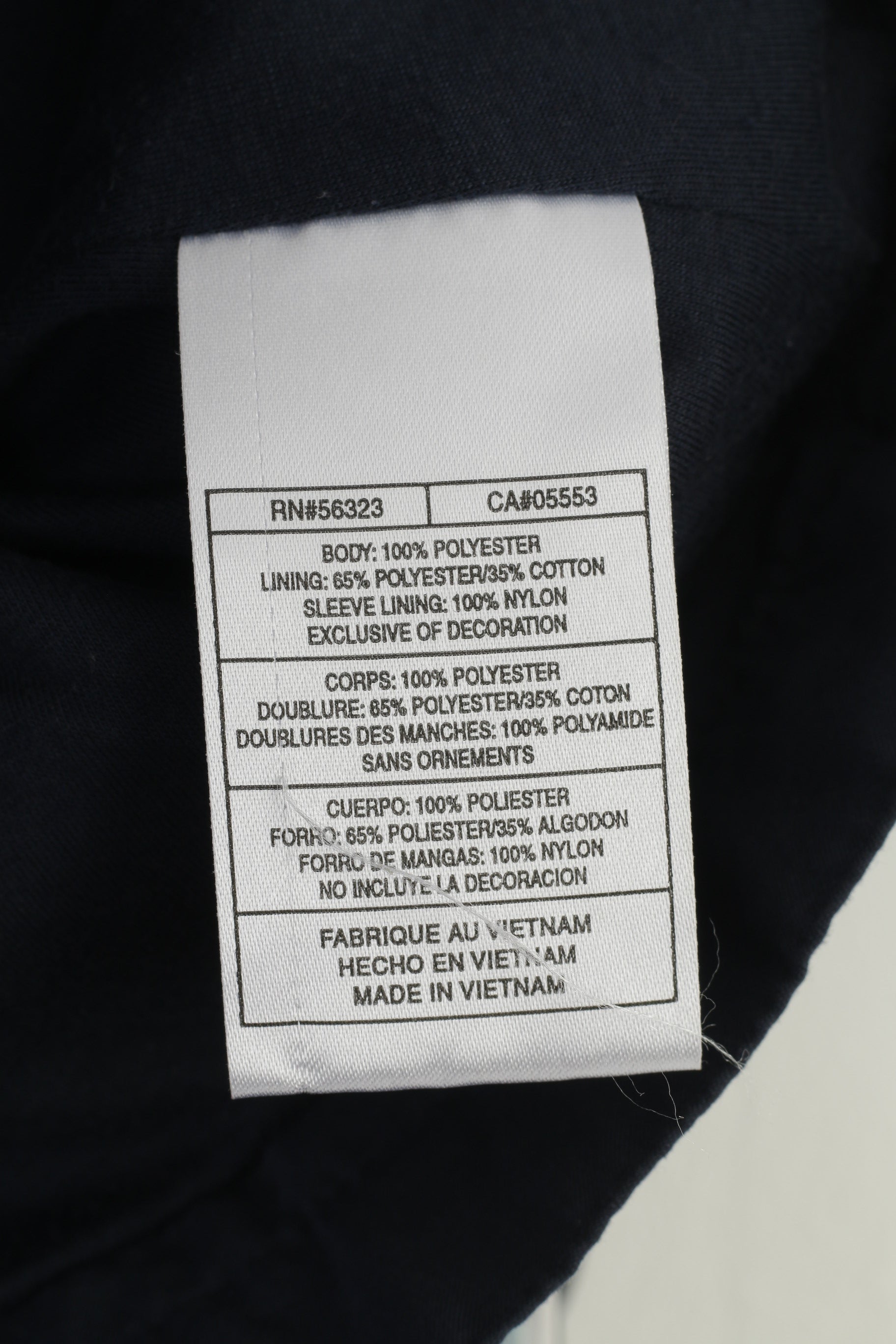 Nike Women M  Jacket Navy Sport Training Full Zipper Vintage Pockets Top