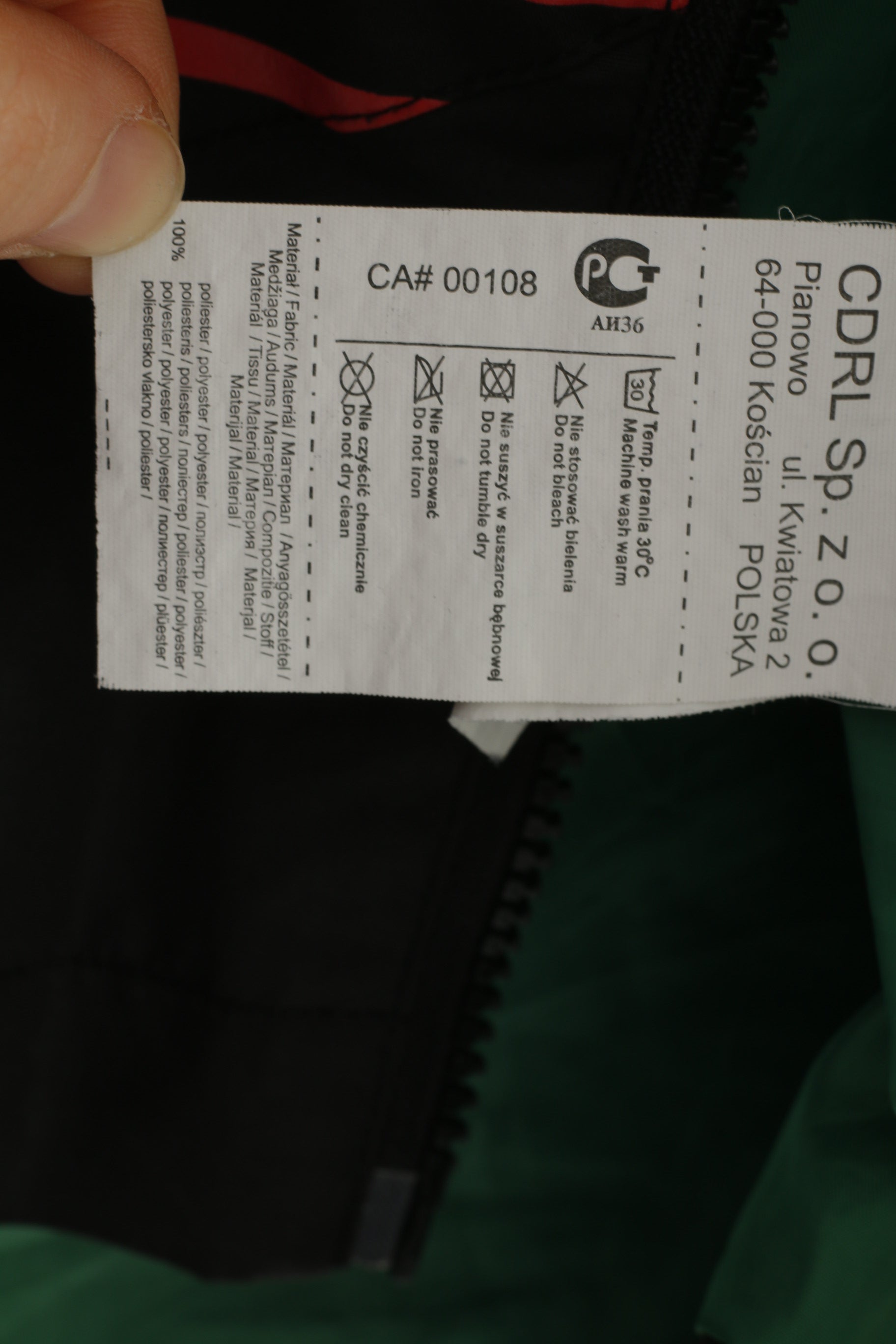 H@C by CDRL Giacca da ragazzo 152 Top vintage a righe nere con cappuccio e cerniera intera