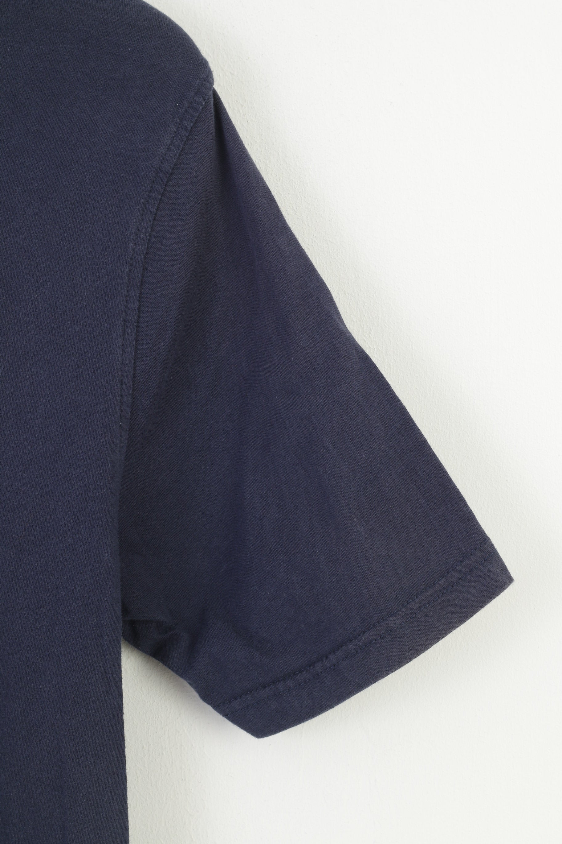 Disney At George Men S T-Shirt Navy Cotton Graphic Animal Calling Vintage Short Sleeve Top