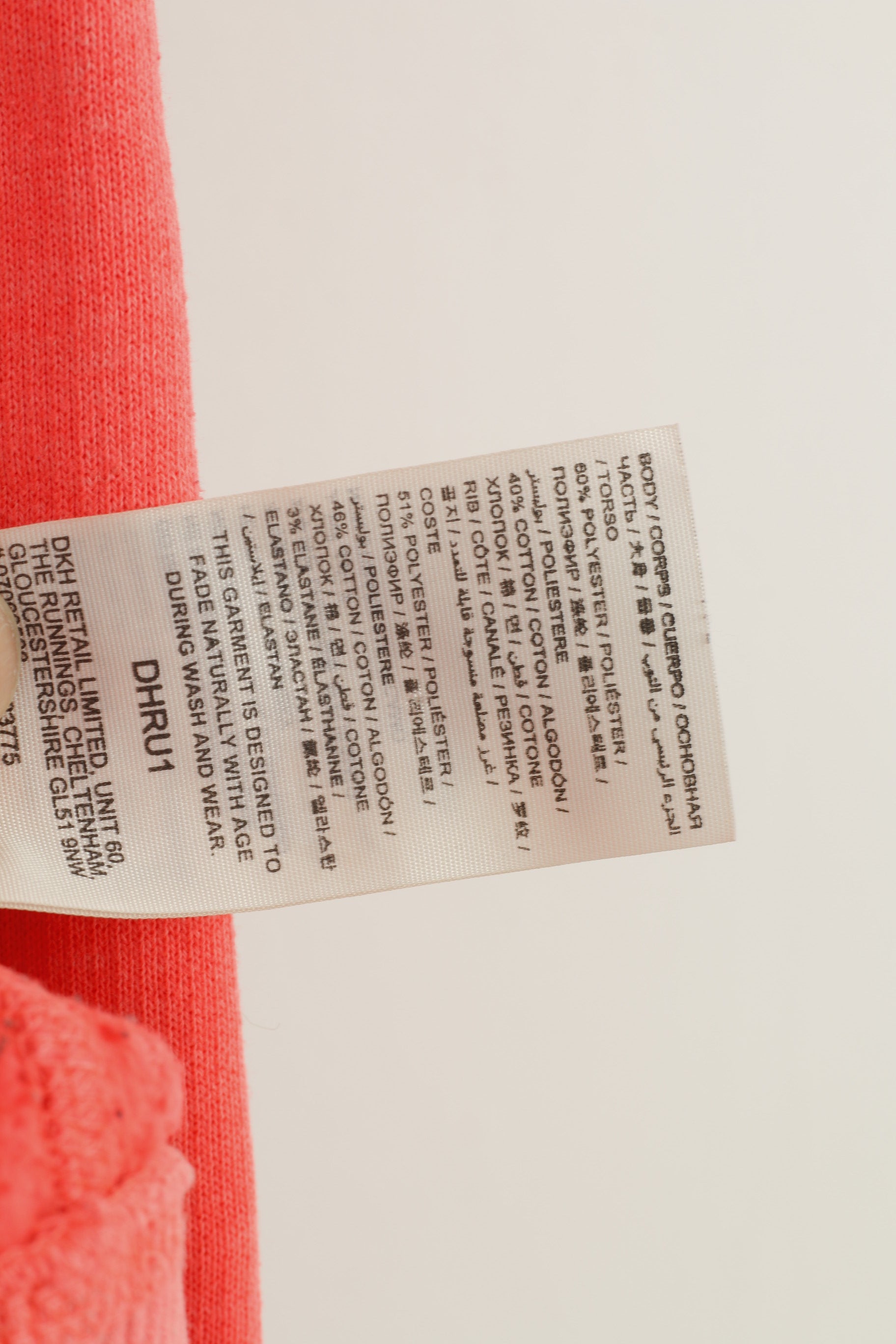 Superdry Woman M Sweatshirt Rose Full Zipper Vintage Sport Premium Cotton Paillettes Haut à capuche