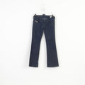 Diesel Industry Woman 30 Trousers Cotton Louvely Stretch Navy Denim Jeans Pants