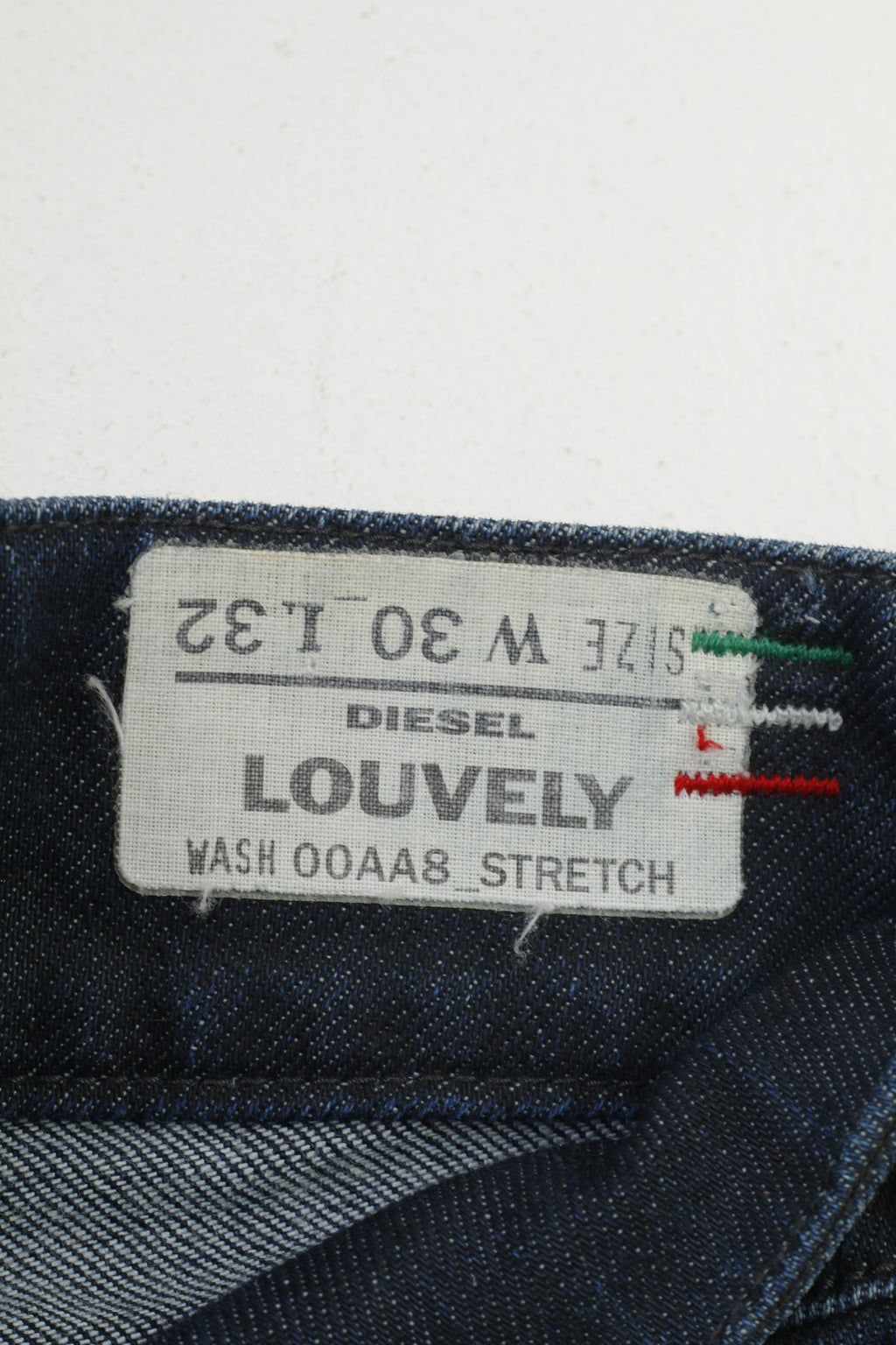 Diesel Industry Women 30 Trousers Cotton Louvely Stretch Navy Denim Jeans Pants