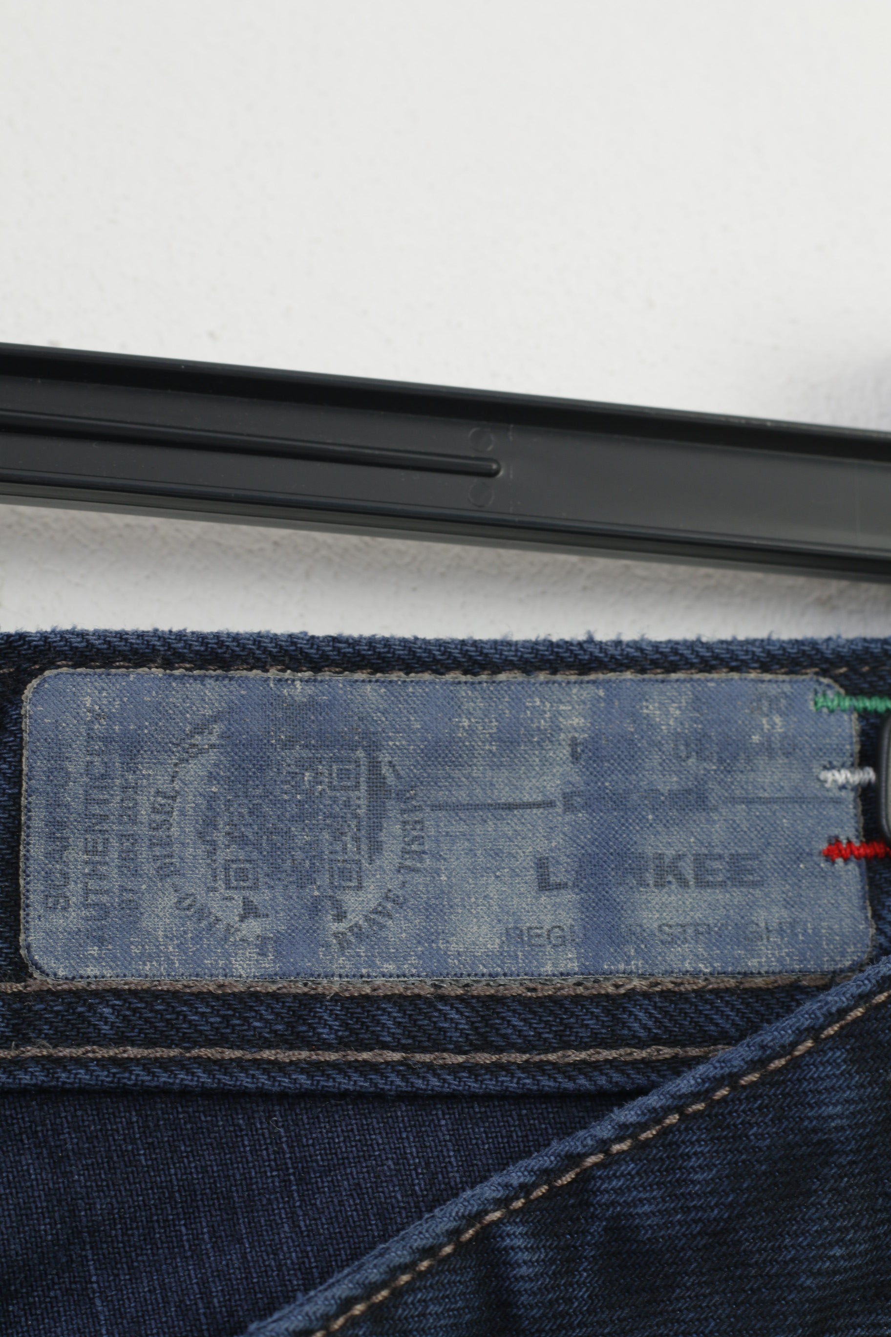 Diesel Industry Men 30 Trousers Navy Cotton Larkee Bottoms Vintage Denim Jeans Pants