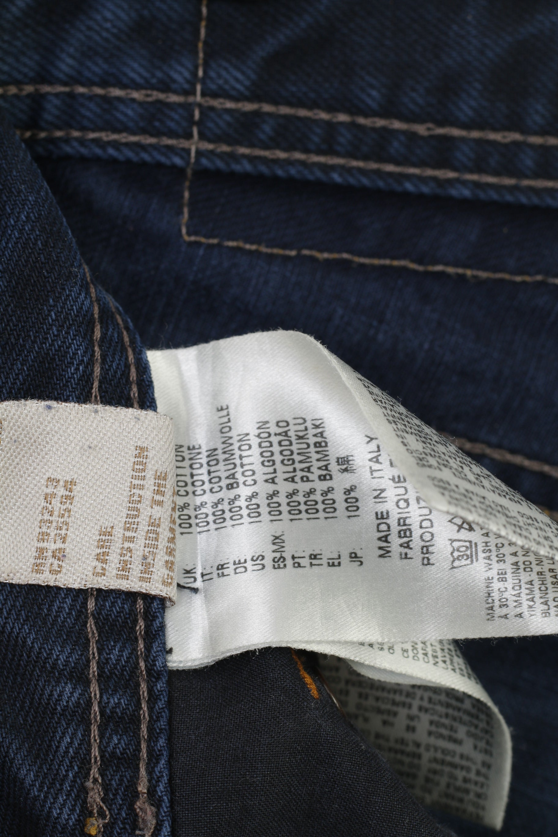 Diesel Industry – pantalon en jean Vintage pour hommes, 30 pantalons en coton bleu marine, bas Larkee