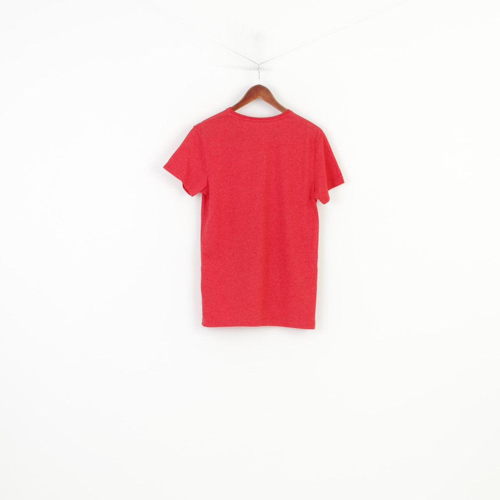Cedar Wood State Women M Shirt Red Enjoy Coca-cola Christmass Graphic Short Sleeve Cotton Top