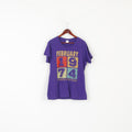 Port & Company Women XL T-Shirt Purple Cotton Graphic 1974 Vintage unisex Top