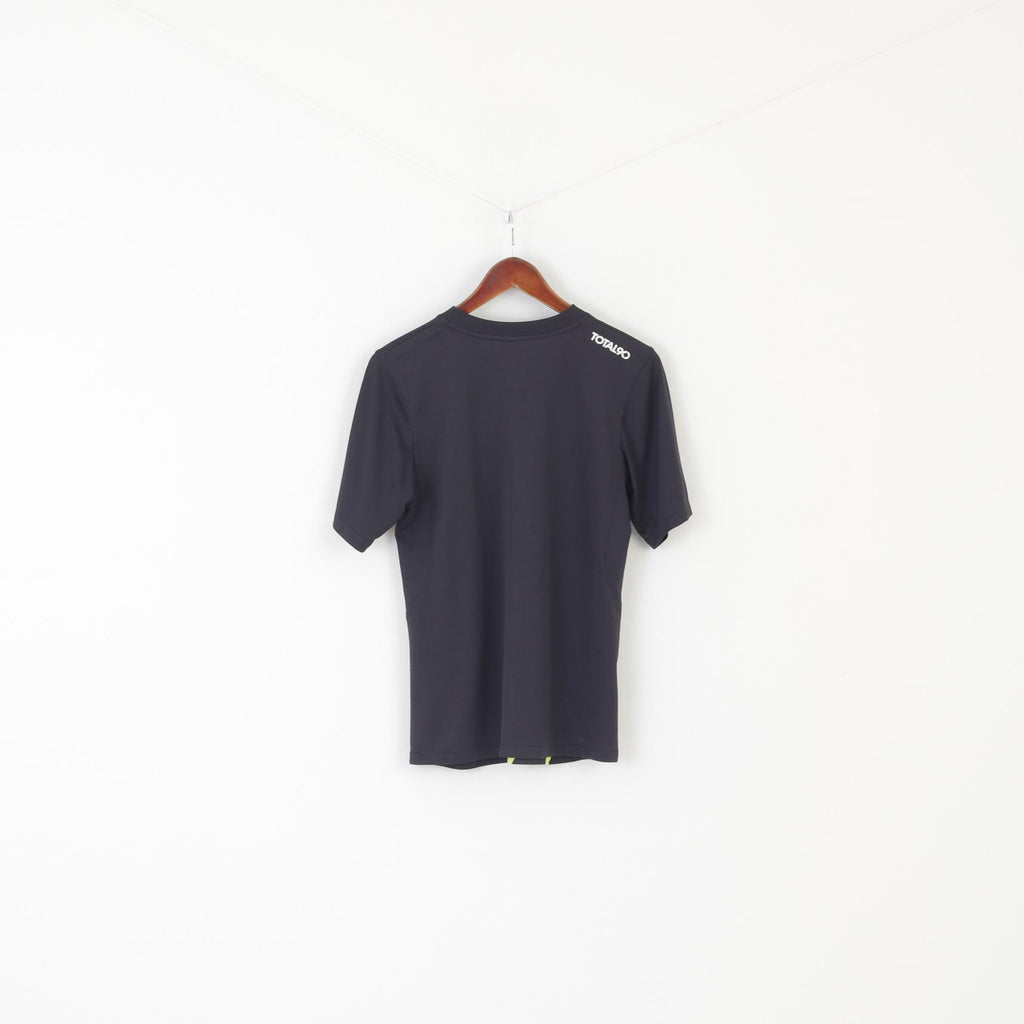 Nike Men S Shirt Black Dri-Fit Sportswear Football Total 90 Jersey Top