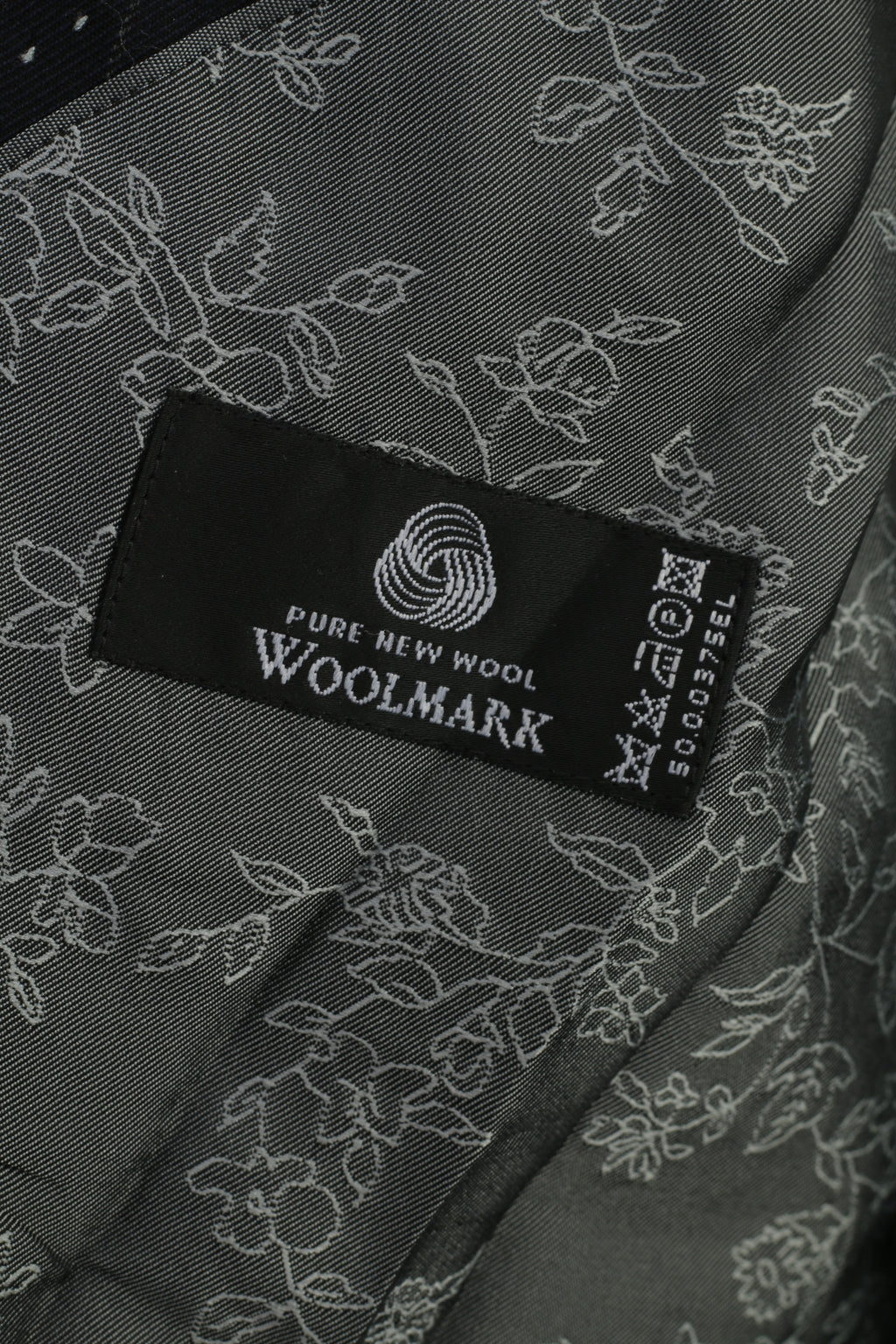 Pierre Cardin Uomo 44 54 Blazer Giacca monopetto vintage in lana a righe blu scuro