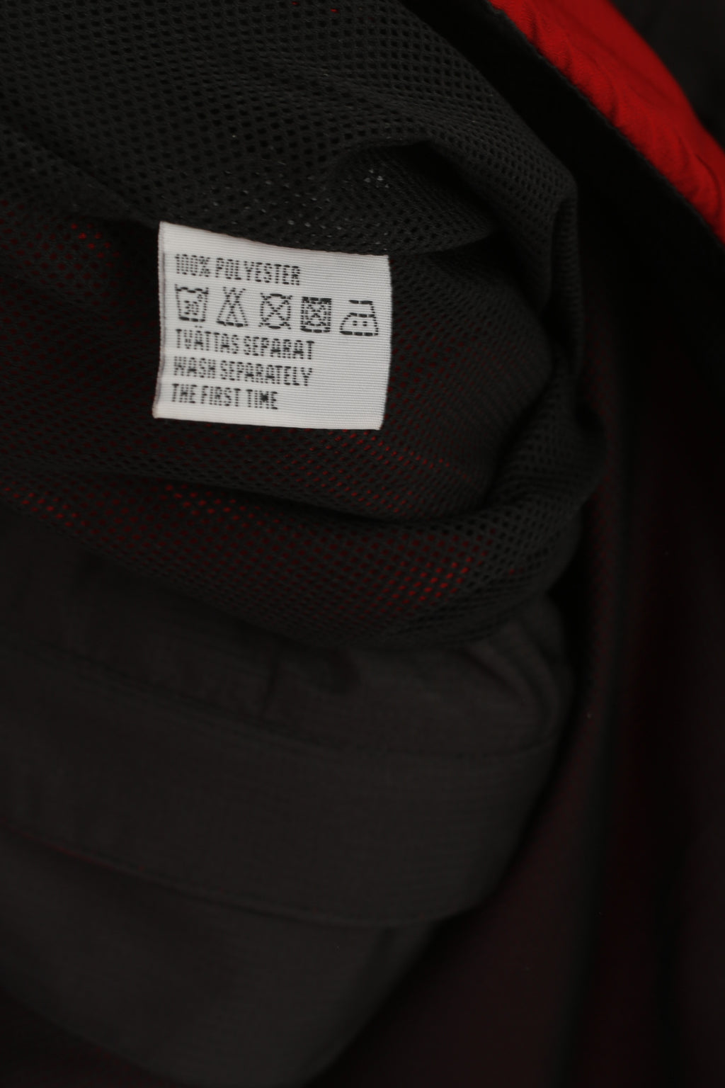 Bagheera Femmes M Veste Rouge À Capuche Coupe-Vent Zip Up Réfléchissant Sport Top