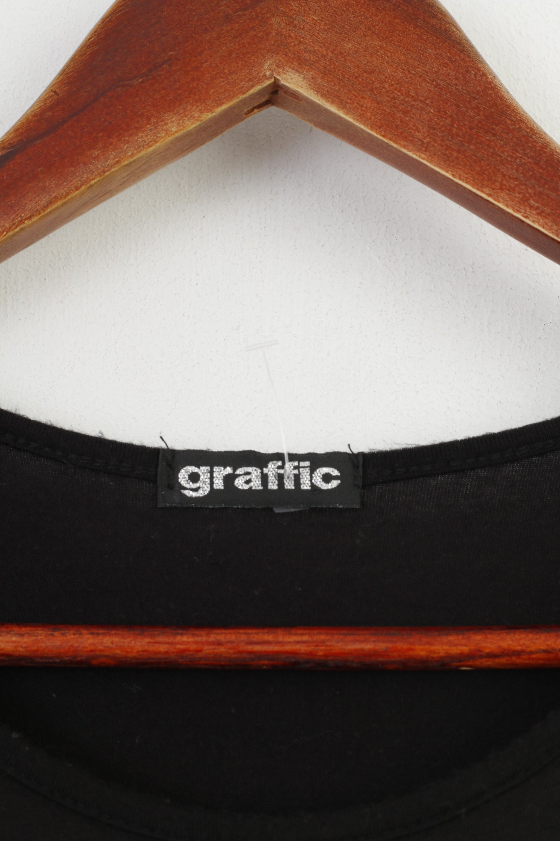 Graffic Maglietta da donna M senza maniche con stampa incrociata Top elastico estivo nero