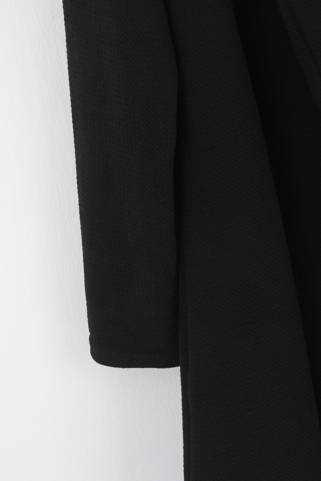 J'amie La Vie Paris Women M Blazer Black Olivia Open Front Casual Overlay Top